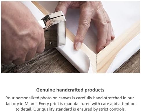 Photo.Gifts - Personalized Custom Canvas Prints 30 x 24 inch - Customize with Your Picture & Text - Large Canvas Wall Art for Bedroom, Living Room, Christmas - Personalized Photo Gifts