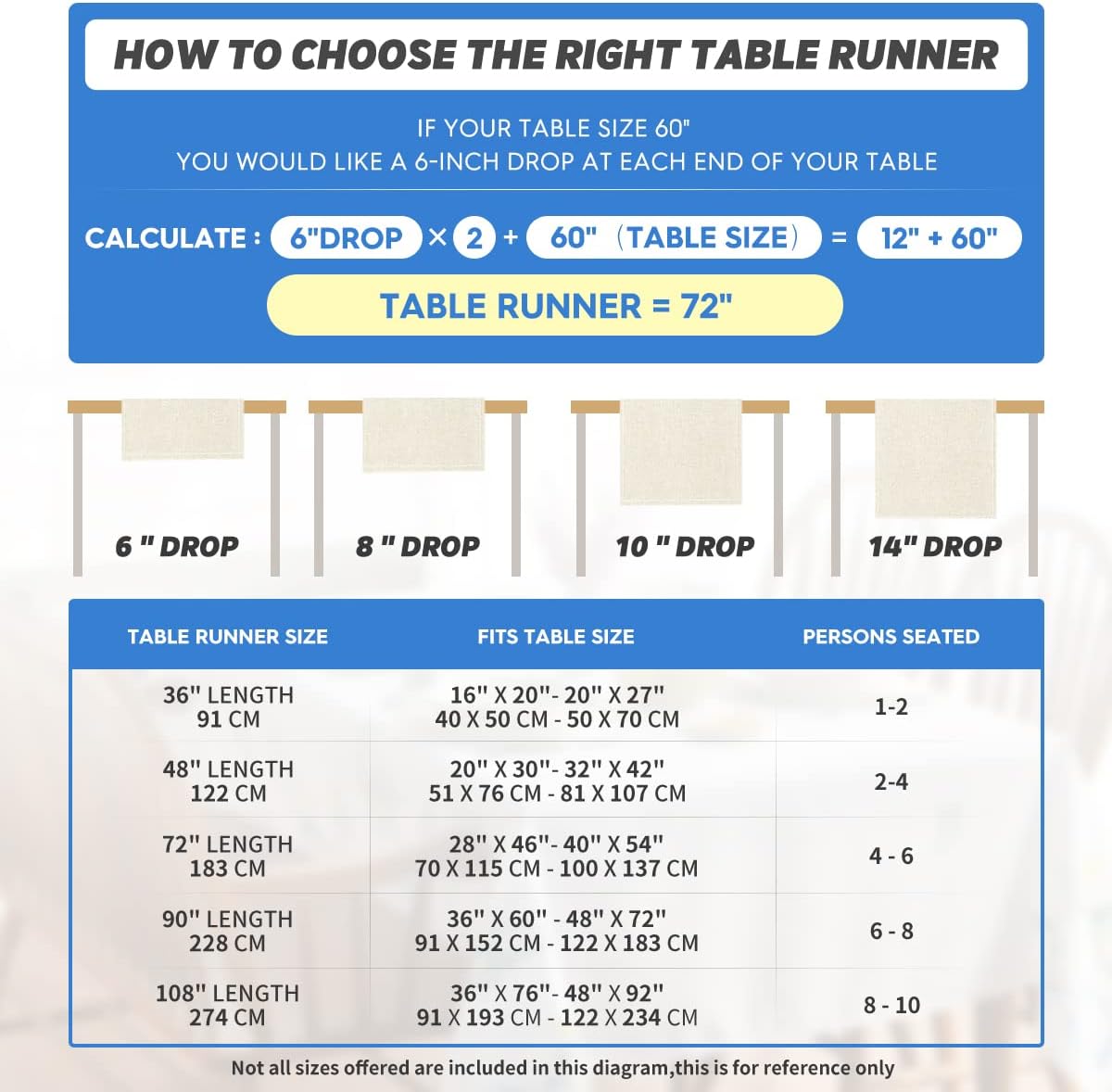 Artoid Mode Xmas Trees Snowflakes Black Merry Christmas Table Runner, Winter Seasonal Kitchen Dining Table Decoration for Home Party Decor 13x120 Inch