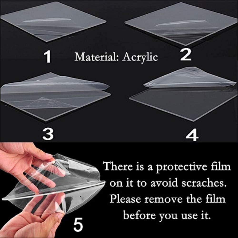 WANLIAN Wine Glass Holder (Pack of 2), Wall Mounted Acrylic Holder for Reception Party and Kitchen Tableware Storage (Black)