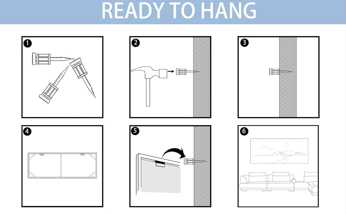 Large Canvas Wall Art for Living Room, Blue and White Textured Floral Wall Art, Flower Wall Pictures and Paintings, Nature and Landscape Artwork, Bedroom Wall Decor