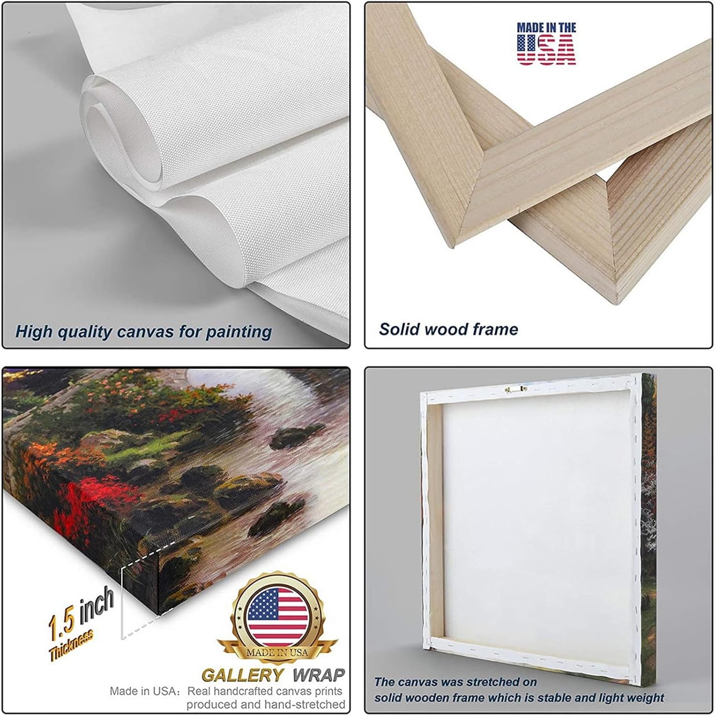 Wewejia Personalized Photo to Canvas Print 18x12inch - Canvas Prints With Your Photos on Custom Wall Art for Bedroom, Living Room, Wedding Baby Pet Family Picture Wall Art