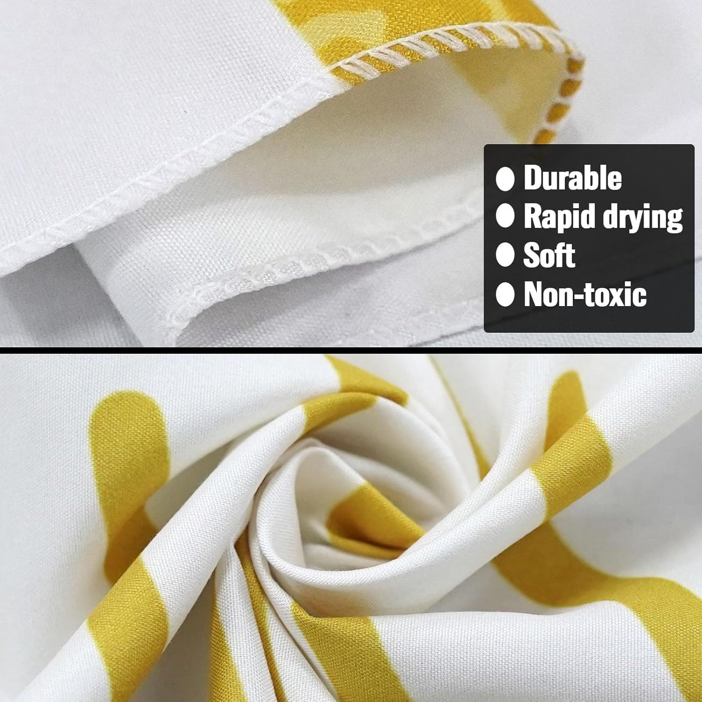 Kanuyee Gold Boho Burning Sun Tapestry Wall Hanging, Retro 70s Abstract Vintage Geometric Line Sunrise Tapestries for Bedroom Living Room Backdrop 44×60 inch