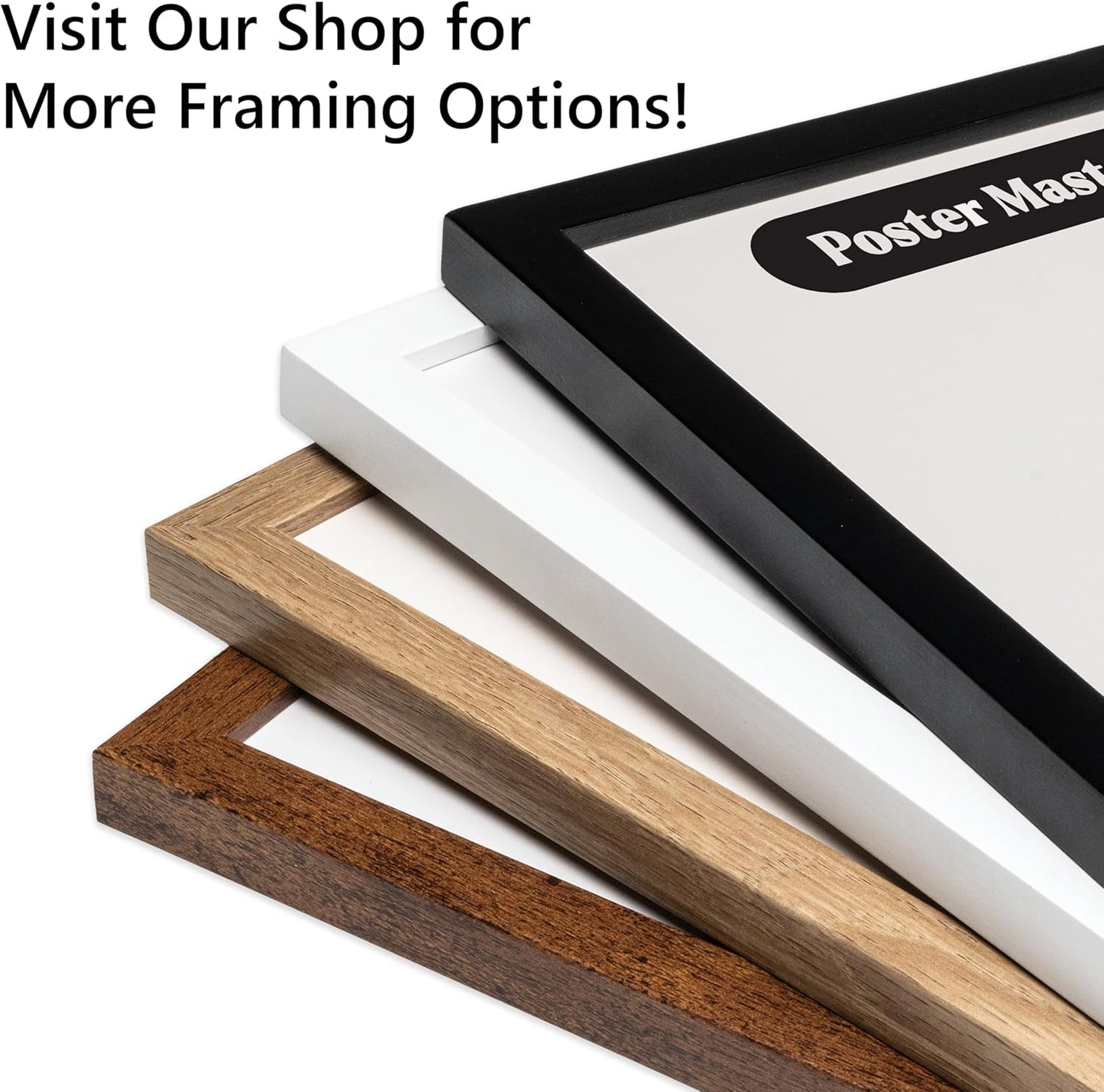 Poster Master Classic Leonardo Da Vinci Poster - Vintage Renaissance Print - Gift for Artist, Friend - Vitruvian Man, Proportion, Symmetry, Human Body - Wall Decor for Office, 8x10 White Framed