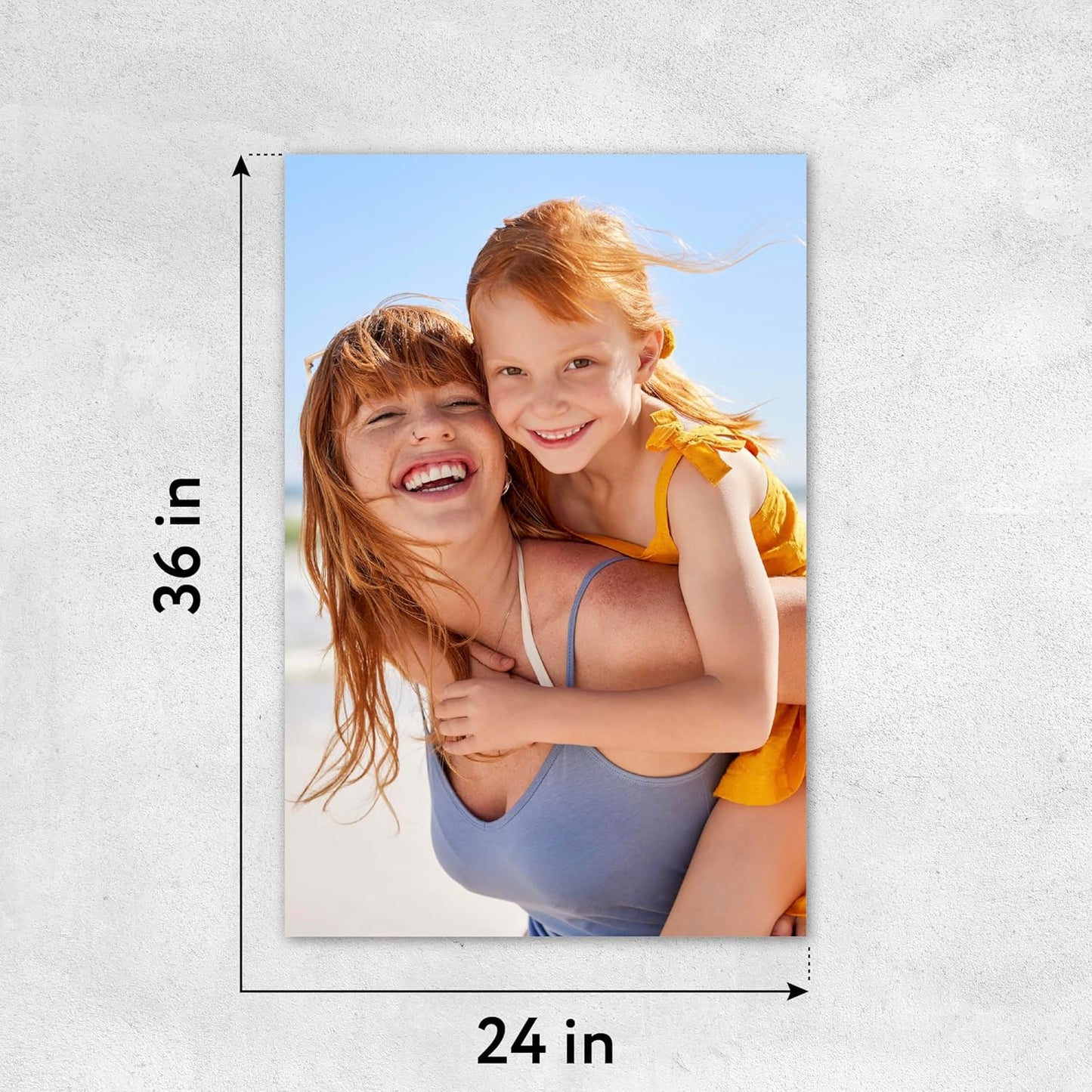 Custom Poster Print, 24x36, Upload Any Photos/Images, Personalized Photo Prints, DIY Your Own Poster, Photo to Poster Printing