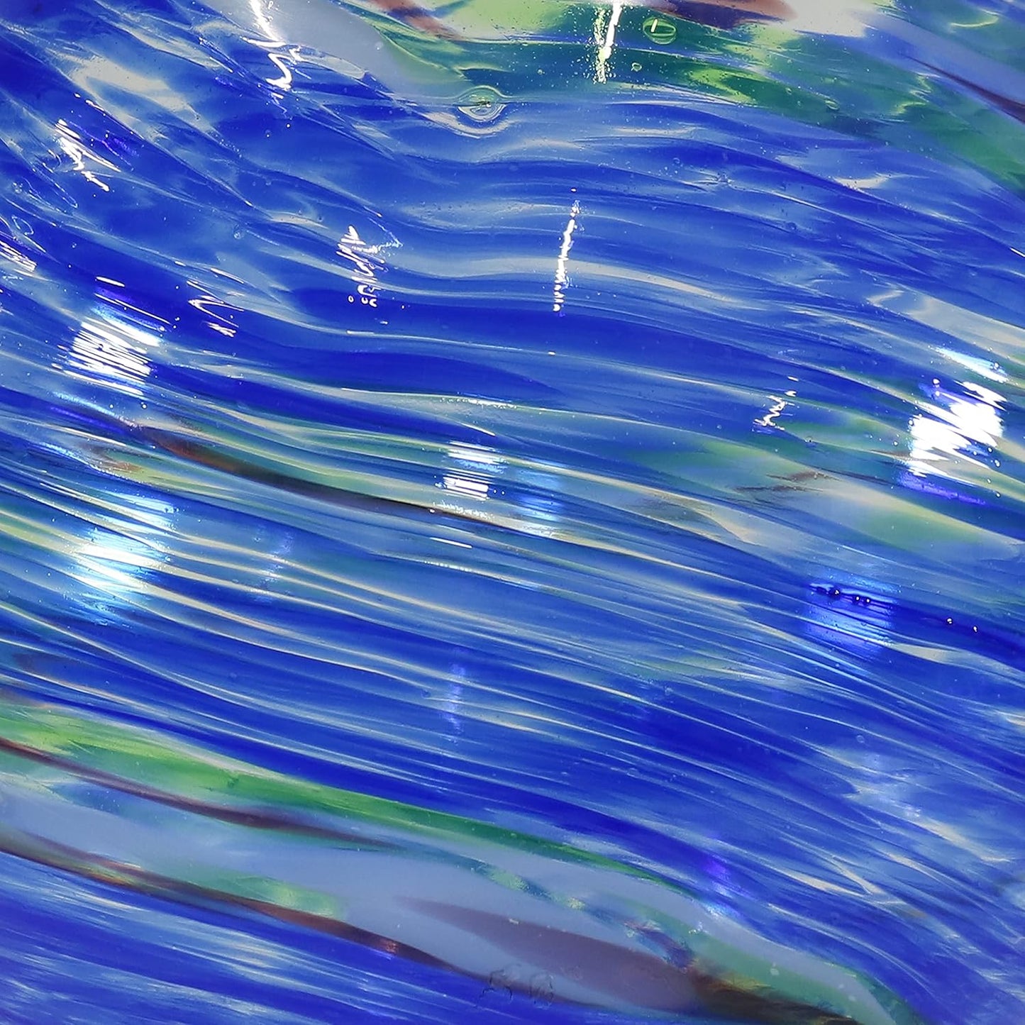 Sunnydaze 10-Inch Gazing Ball for Garden - Glass Gazing Globe for Outside - Garden Orb Yard Decor - Northern Lights - Set of 2