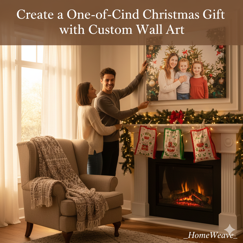 Create a One-of-a-Kind Christmas Gift with Custom Wall Art 🎄🖼️