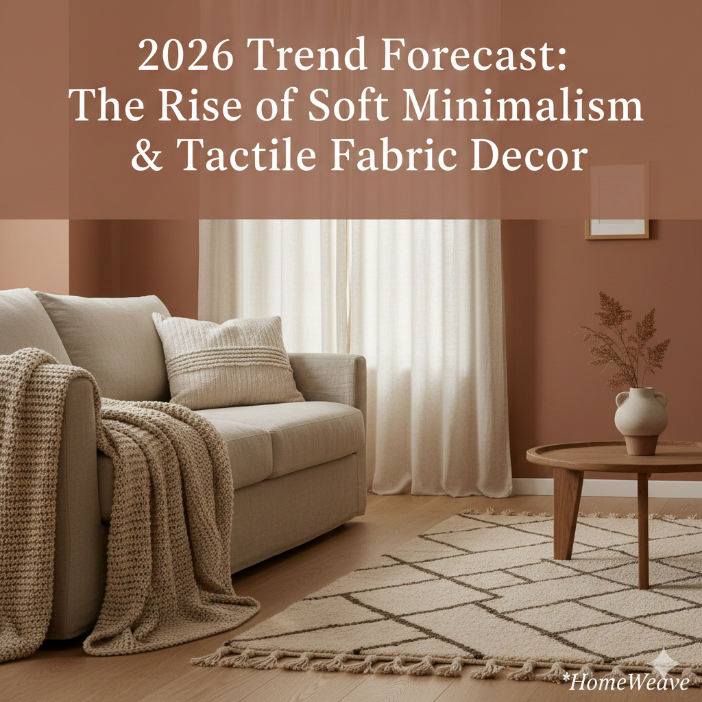 2026 Trend Forecast: The Rise of Soft Minimalism &amp; Tactile Fabric Decor 🌿