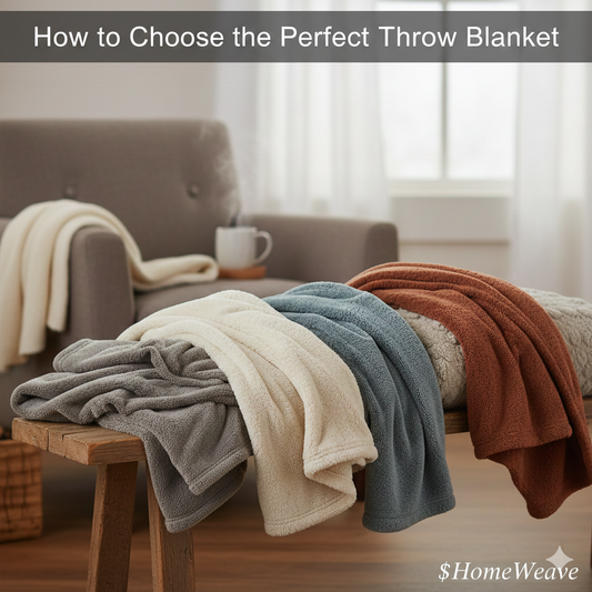✨ How to Choose the Perfect Throw Blanket ✨
