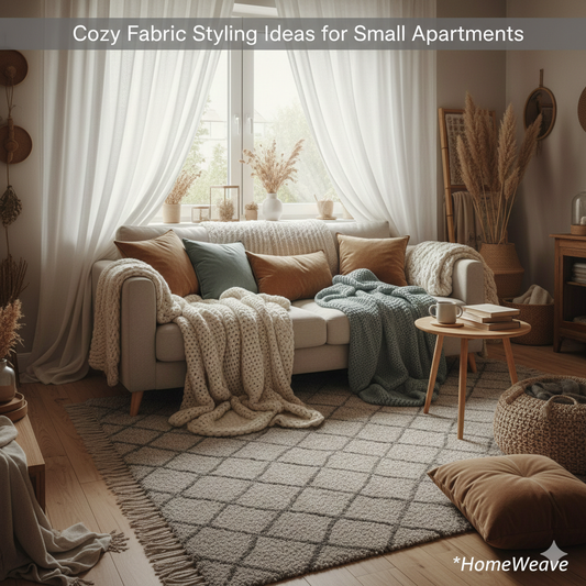 🛋️ Cozy Fabric Styling Ideas for Small Apartments