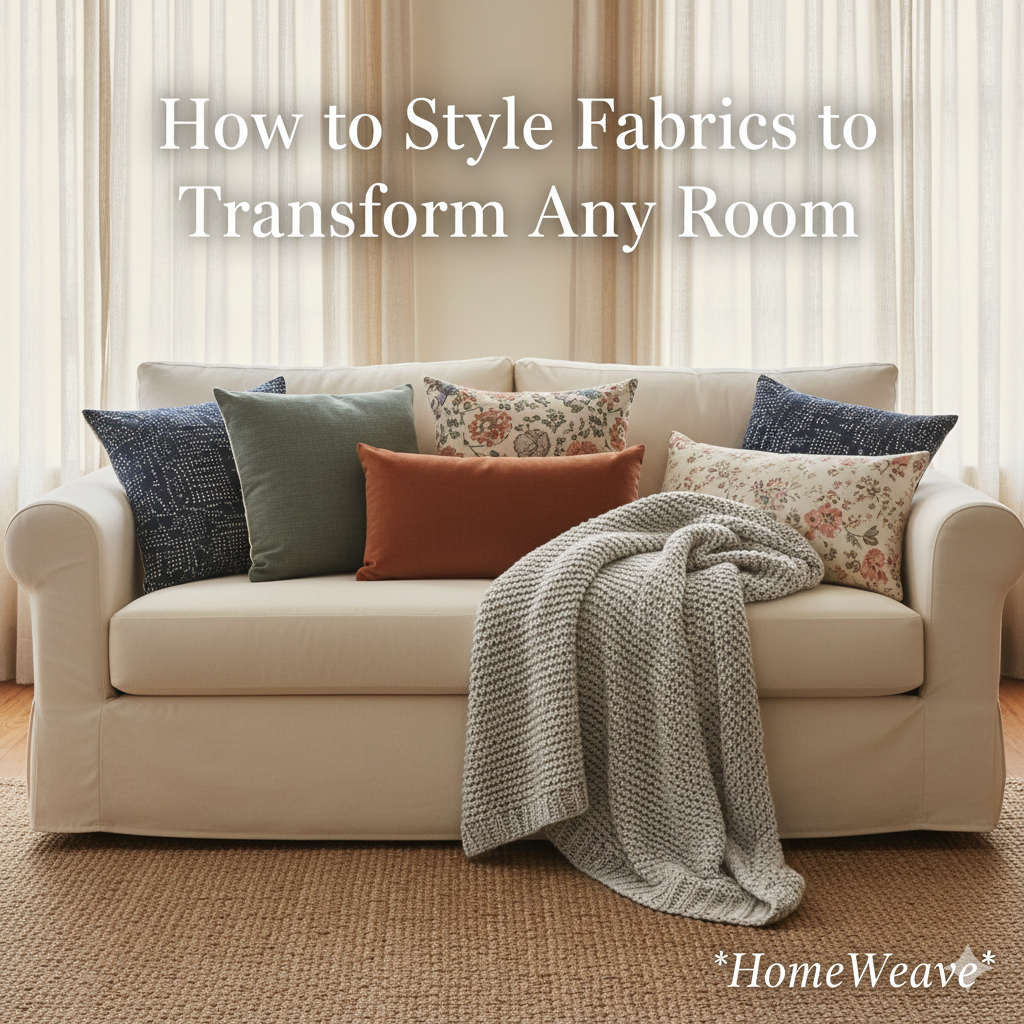 How to Style Fabrics to Transform Any Room 🏠🧶