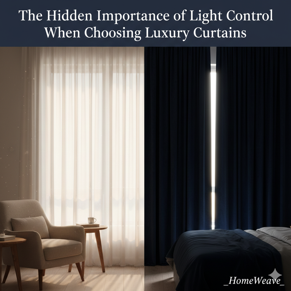 The Hidden Importance of Light Control When Choosing Luxury Curtains 🌙