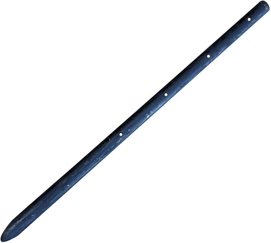 Sandbaggy Round Steel Concrete Form Stakes with Nail Holes - Rust Resistant Coating - Removable, Reusable (400, 3/4 in X 18 in)