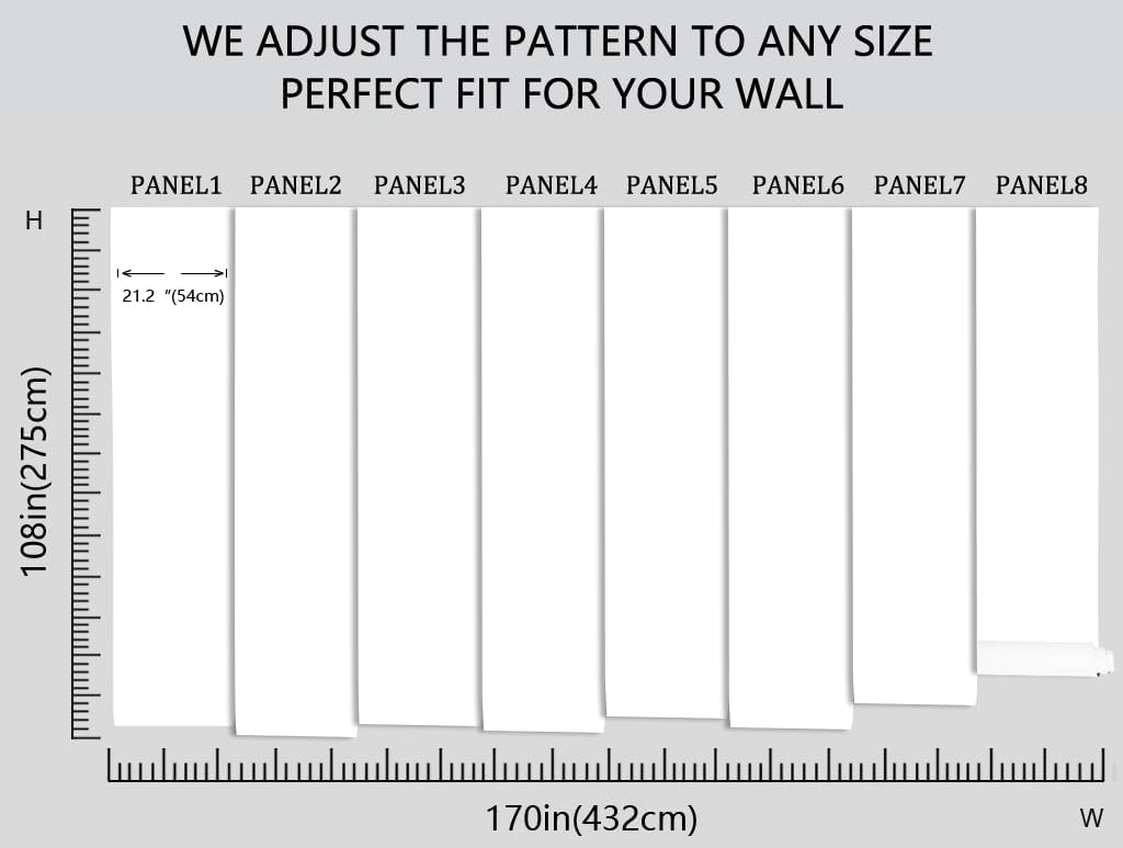 Large Banana Leaf Wallpaper on Gray Background, Art Wall murals for Bedroom, Living Room, Bathroom(Non-self-Adhesive)