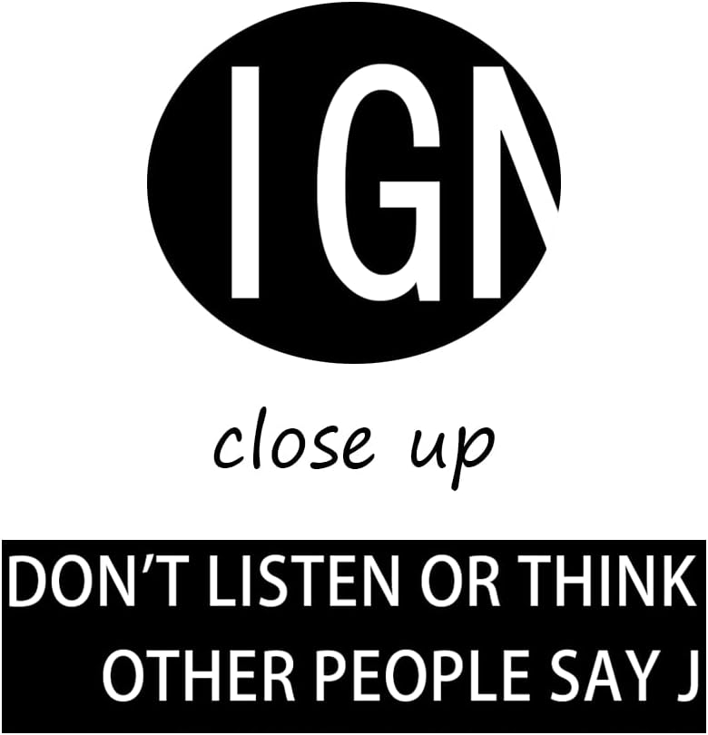 WYJZDZQ8 Ignore Verb Inspirational Canvas Wall Art for Office Motivational Poster Picture Painting Modern Inspiring Positive Artwork for Home Living Room Bedroom Decor Ready to Hang [12''W x 18''H]