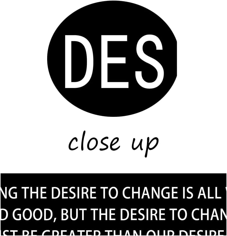 WYJZDZQ8 Desire Noun Inspirational Canvas Office Print Wall Art Motivational Picture Poster Painting Modern Inspiring Artwork for Home Living Room Bedroom Decor Ready to Hang [24''W x 36''H]