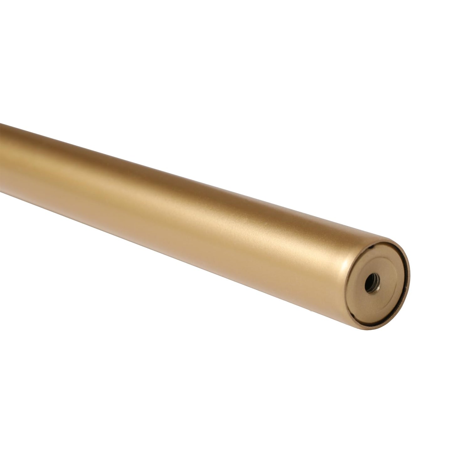 Adjustable Gold Curtain Rod Set - Heavy Duty (28-76" or 28-140" Options)