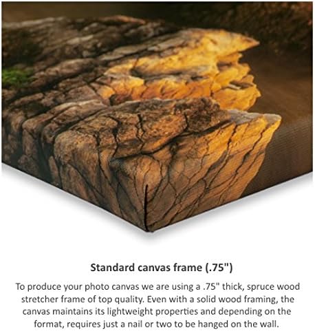 Photo.Gifts - Personalized Custom Canvas Prints 30 x 24 inch - Customize with Your Picture & Text - Large Canvas Wall Art for Bedroom, Living Room, Christmas - Personalized Photo Gifts