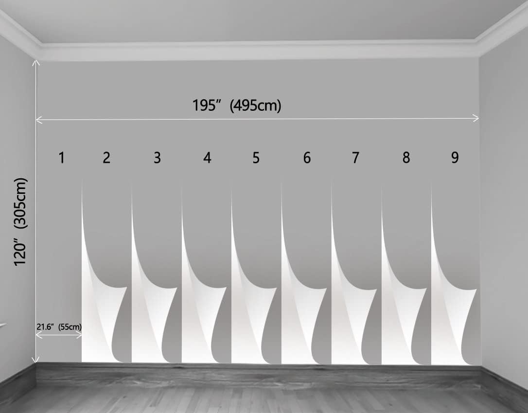 Mountain with Lake Photo Wallpaper Landscape Wall Mural for TV Background Wall Bedroom Living Room Sofa Wall (not self-Adhesive)