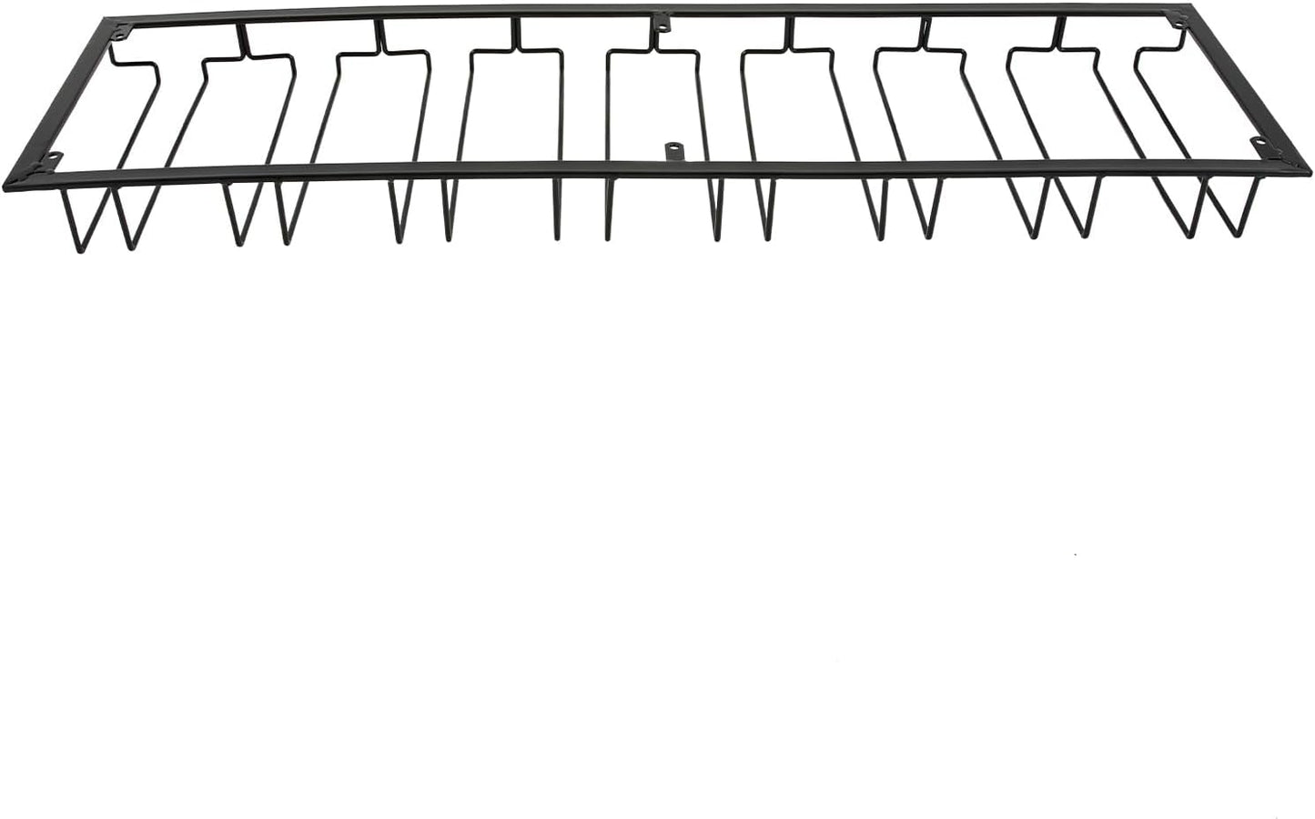 Wine Glass Rack Under Cabinet Stemware Wine Glass Holder Glasses Storage Hanger 8 Row Extreme Large Stemware Hanger Metal Bar Glasses Storage Rack for Kitchen