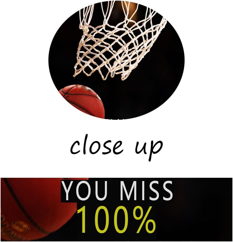 Inspirational Canvas Wall Art Motivational Sports Star Quotes Positive Affirmation Poster Decor Print Modern Inspiring Picture Painting Framed Artwork for Office Home Wall Decor[30''W X 40''H]