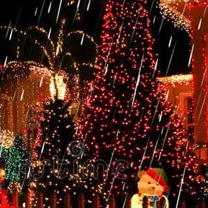 Dazzle Bright Fairy Lights Battery Operated, 20 FT 60 LED Silver Wire Waterproof Battery Operated String Lights, Christmas Decorations for Indoor Outdoor Bedroom Yard Decor, Red