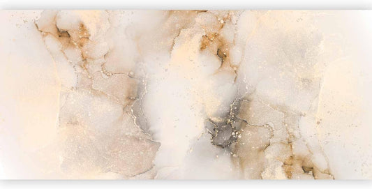 artgeist Premium Wall Mural Marble Stone 216x98 in - Non-Woven Photo Wallpaper Art Print Fleece Wall Mural Decoration Poster Picture Marble Beige f-C-10058-a-d