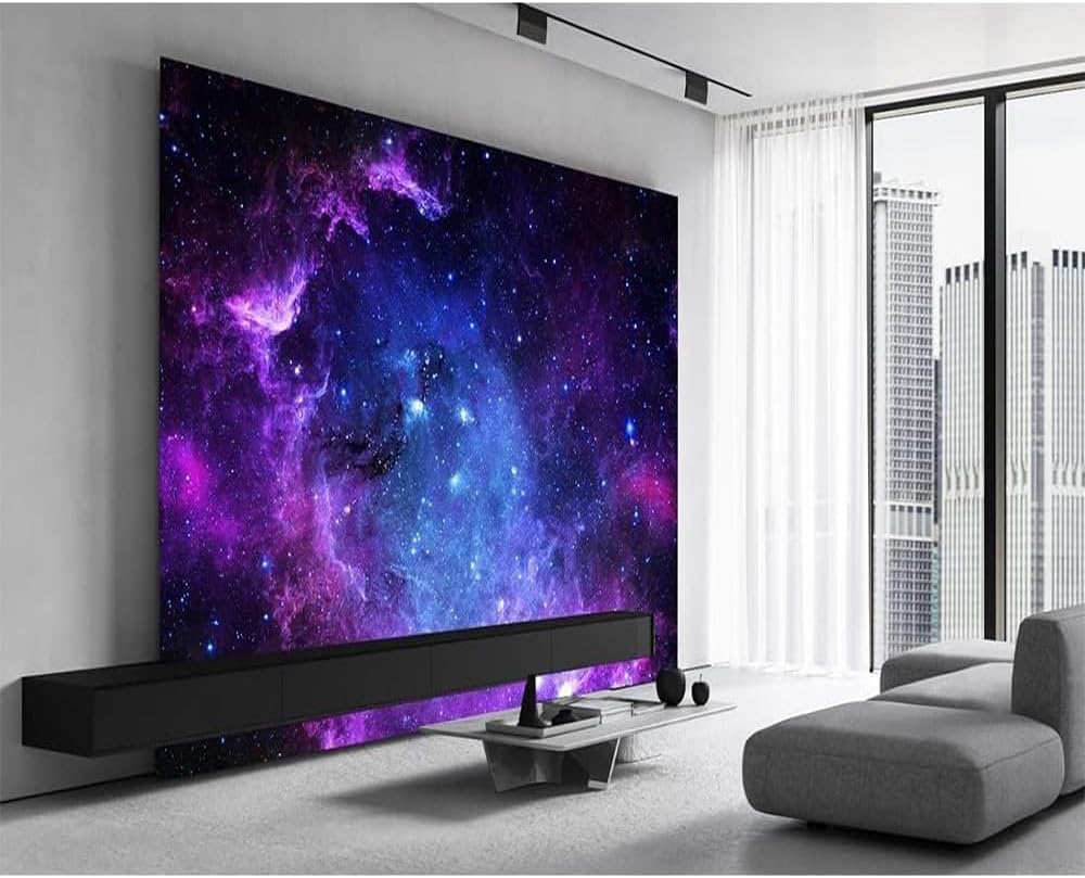 Custom Galaxy Themed Wallpaper Starry Sky Murals for Walls Large Galaxy Wallpaper for Living Room Bedroom Dining Room Wall Murals
