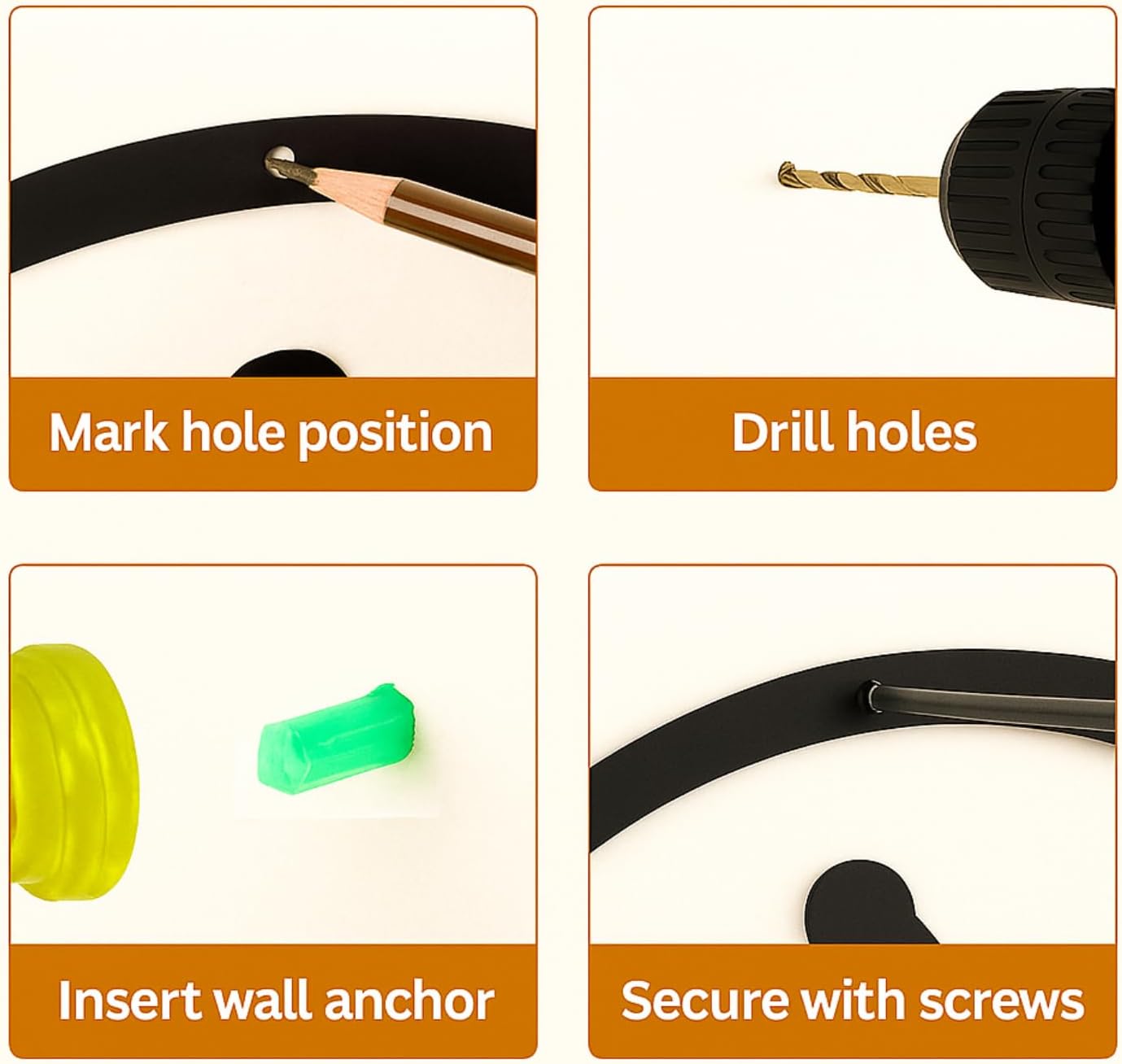 SHIMANY Black Metal Wall Art - Yin&Yang Tree Of Life Hanging Wall Sculpture for Living Room, Bedroom, Entryway, or Meditation Space