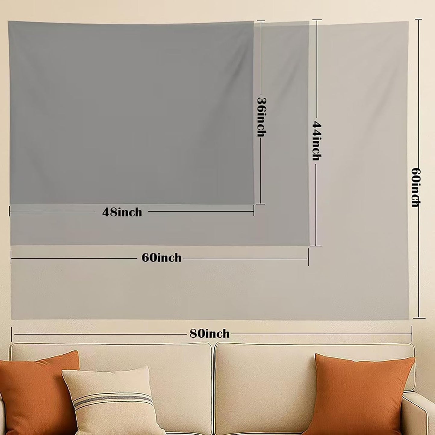 keowhsf Forest Waterfall Tapestry with Mushrooms and Flowers – Colorful Floral Plants Natural Landscape Wall Art, Fantasy Aesthetic Wall Hanging for Bedroom Decor