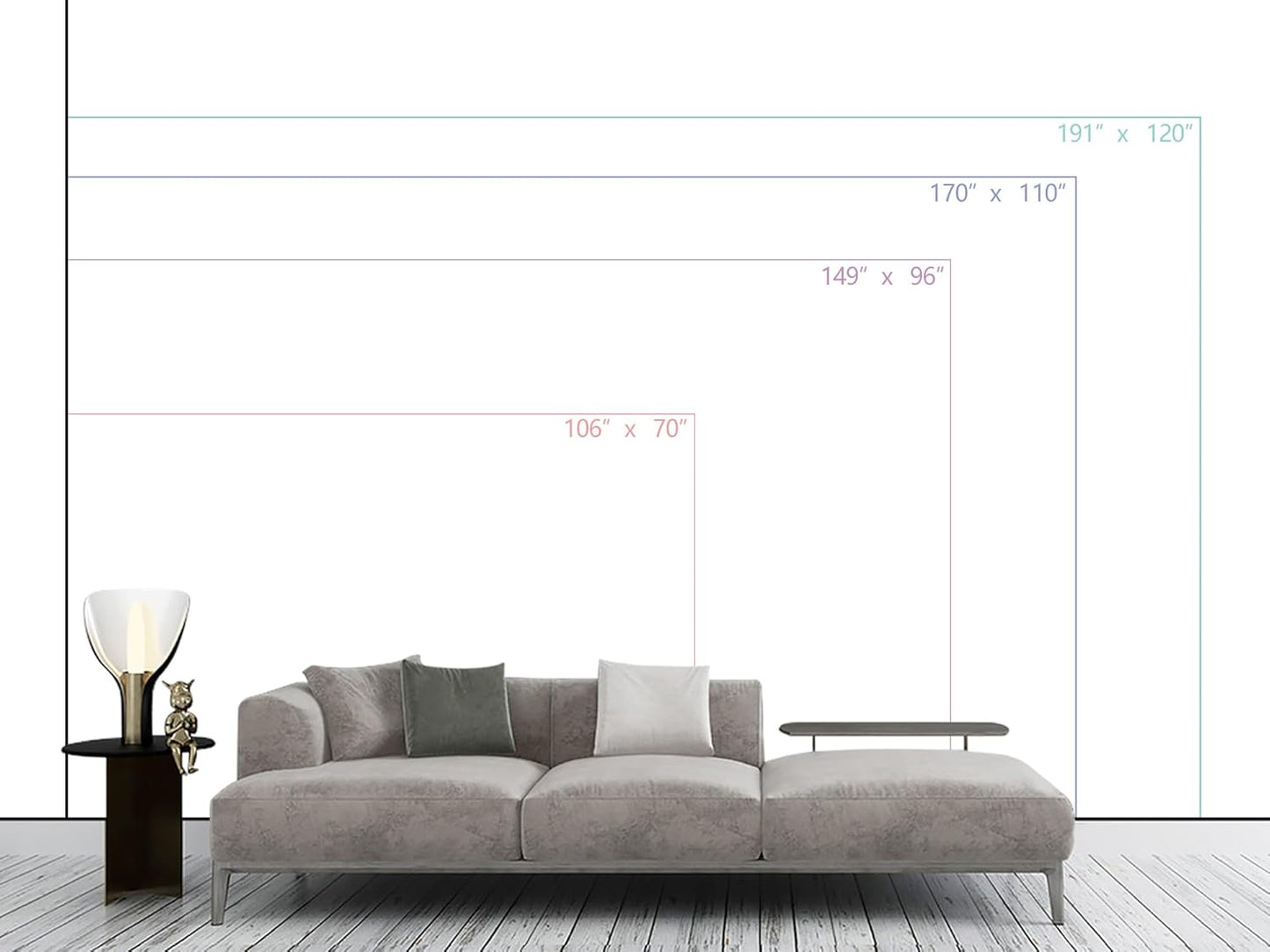 WFBHUA-Modern Gold Feather Wallpaper Large Art Dark Background Wall Mural for Living Room Bedroom (Not Peel and Stick)