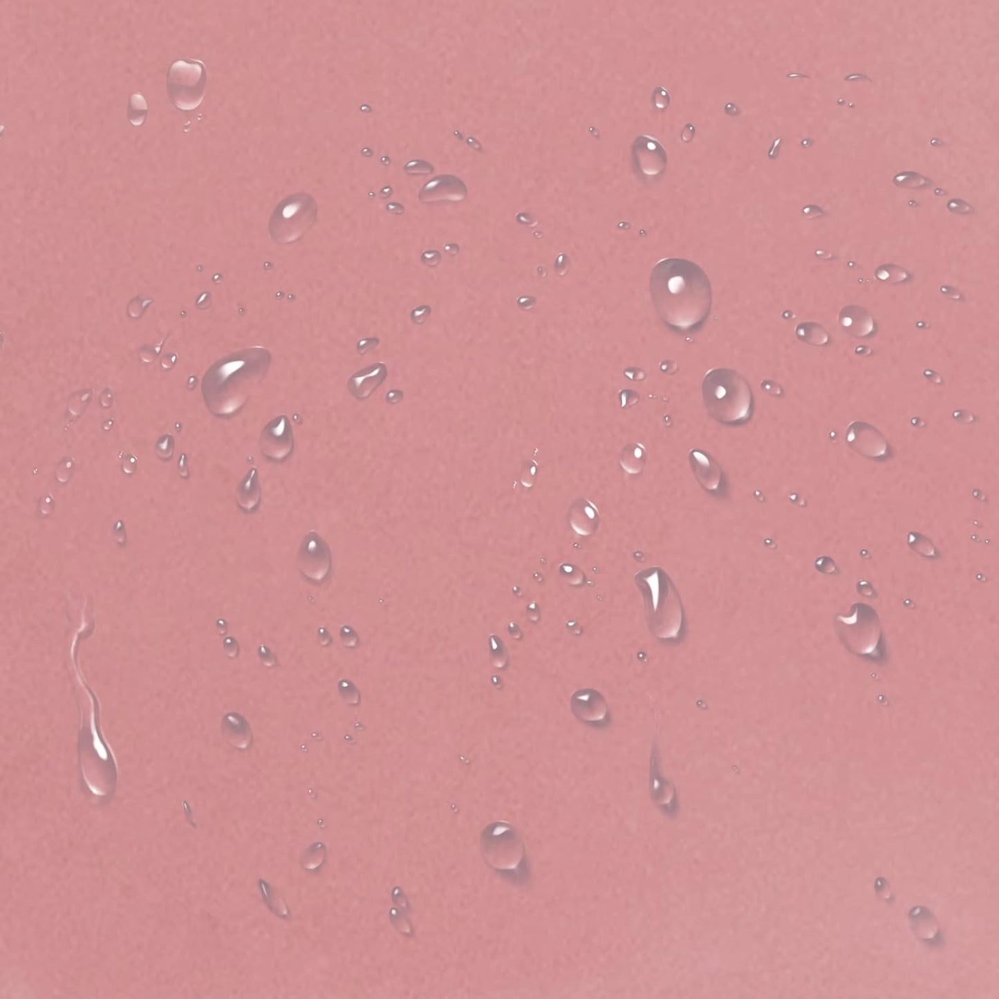 SuperO Waterproof Spandex Table Cover for 6FT Table Universal Fitted Stretch Tablecloth for Party, Banquet, Wedding and Events-Dusty Pink