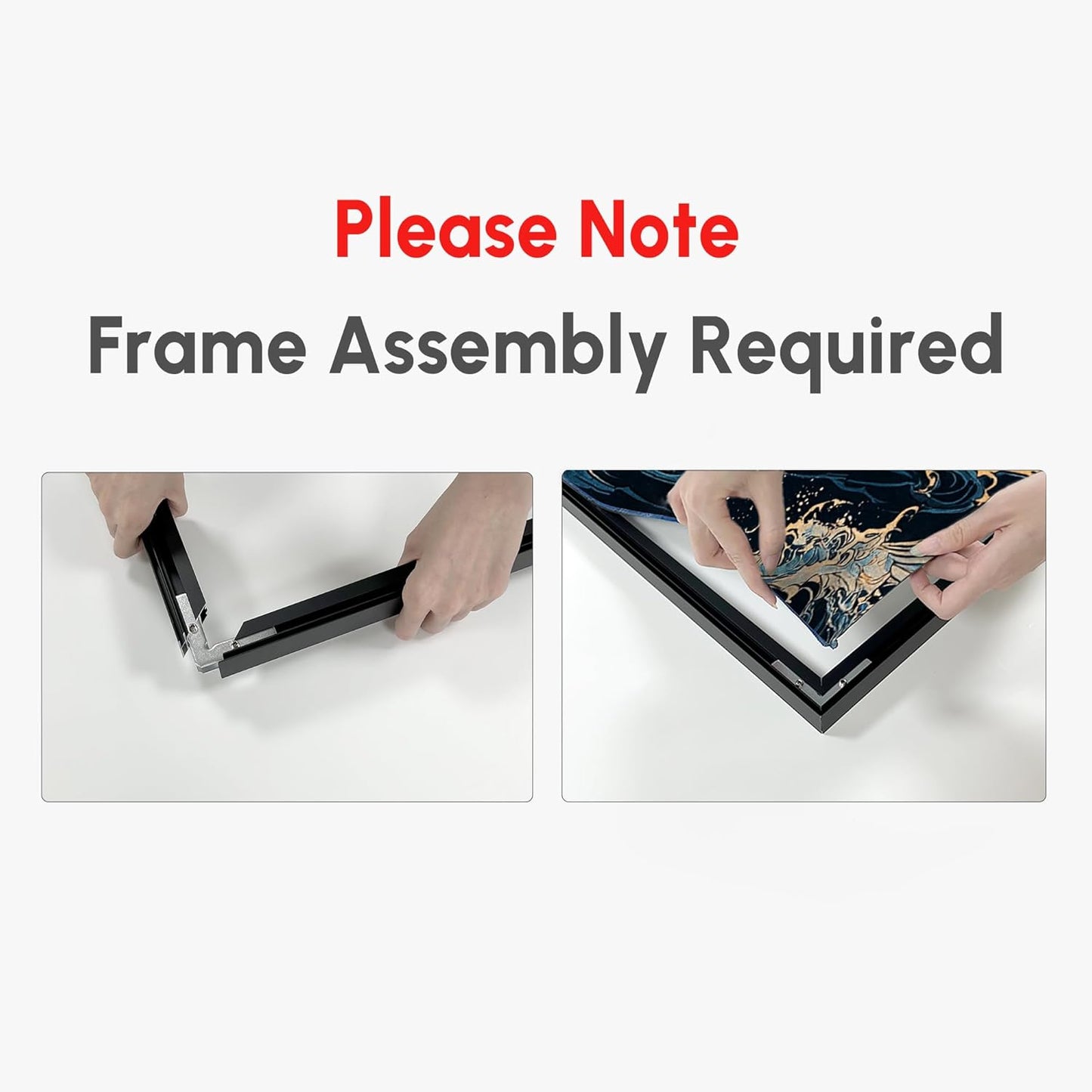 SIGNWIN 36"x72" Extra Large Framed Wall Art Magical Firefly Forest at Twilight, Enchanted Nature Scene for Home Living Room Bedroom Decor (Frame Assembly Required)