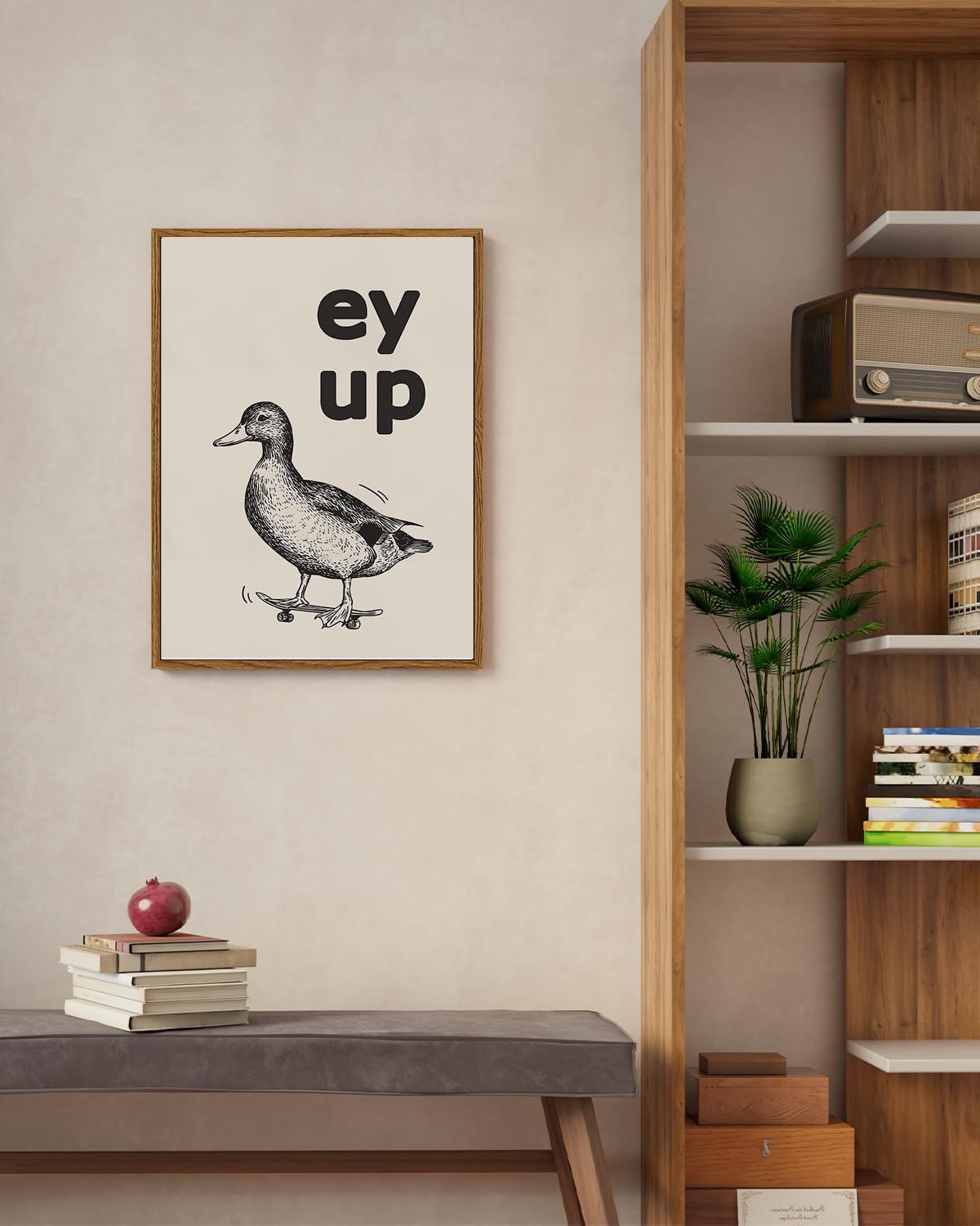 VIYYIEA Framed Wall Art JK-J1-L SK1206 16L x 12W