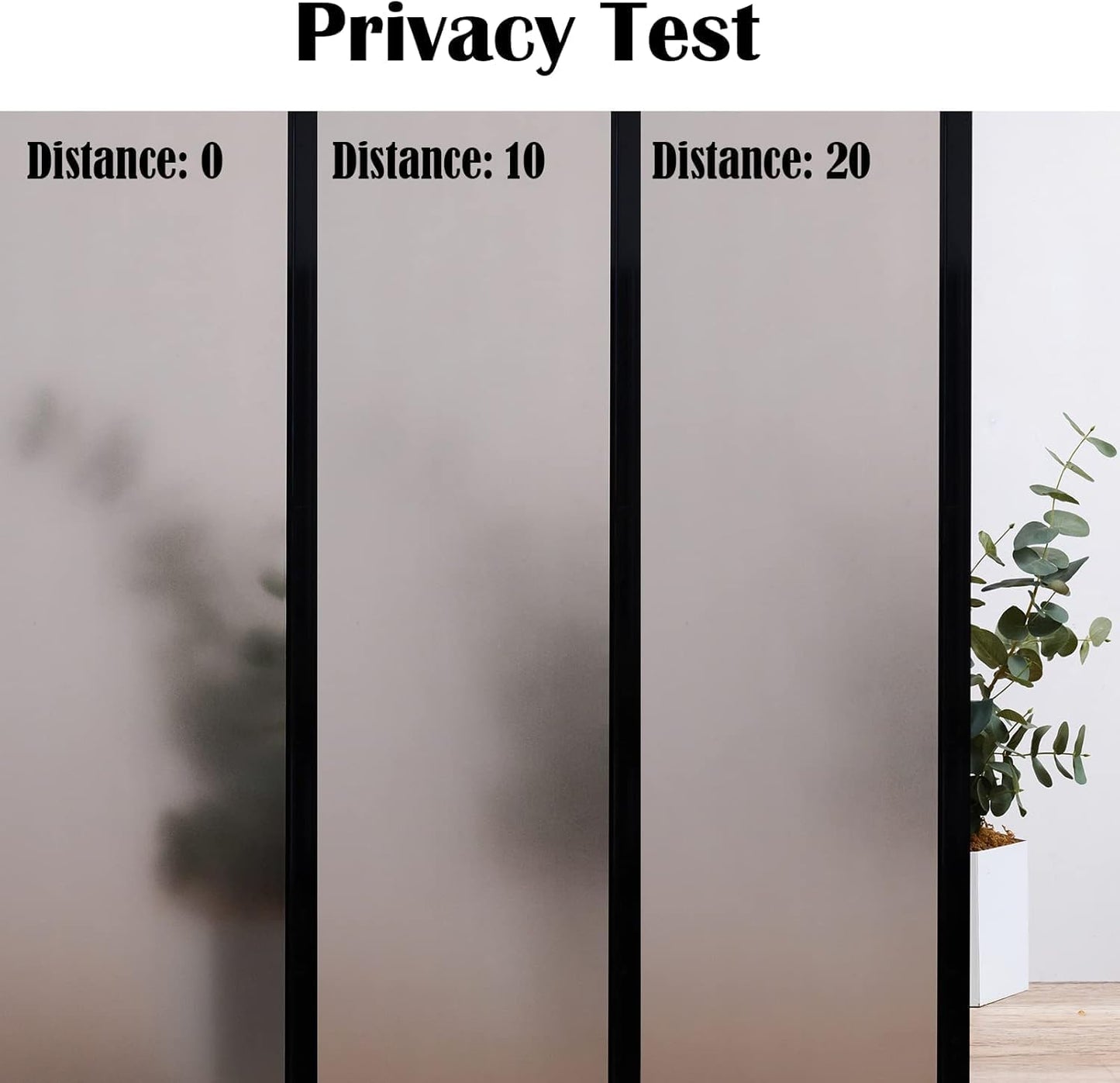 Niviy Window Darkening Film Day and Night Privacy Window Cling Sun Blocking Glass Door Window Cover Gothic Decor for Bedroom,Garage, Renter House (Grey, 29.5 x 78.7 inch)