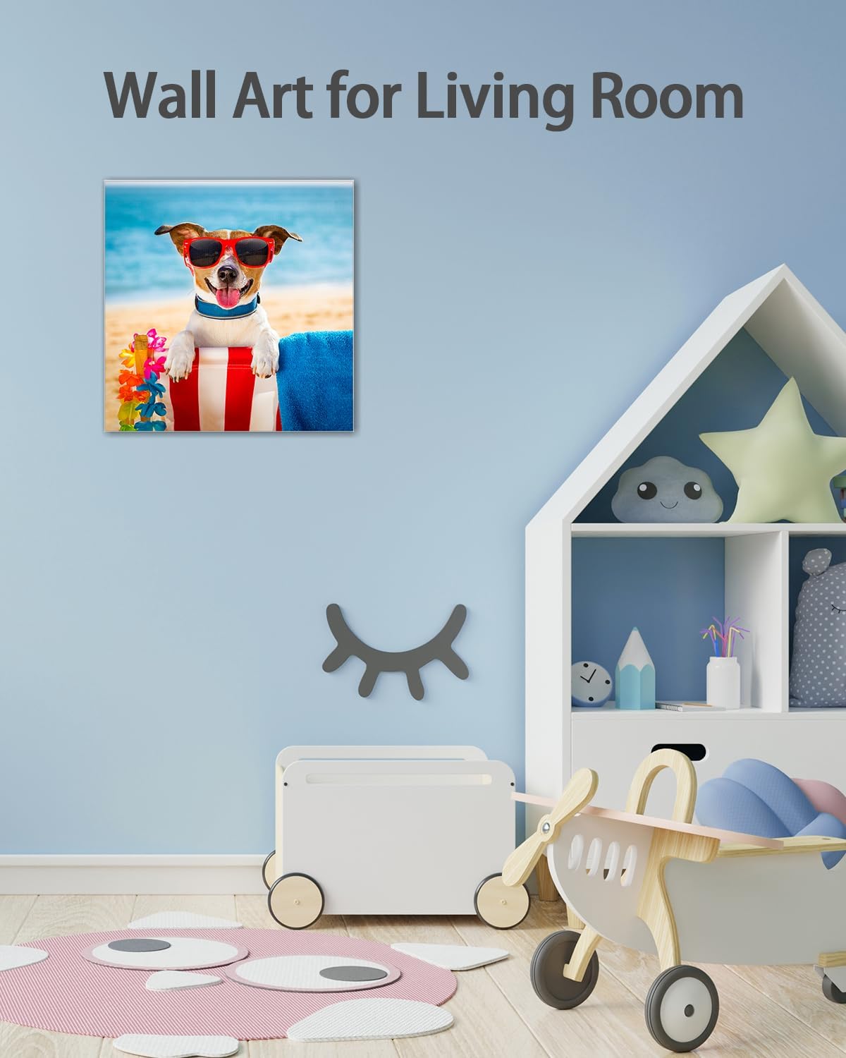 AbcCustomize Canvas Prints with Your Photos，Custom Canvas Wall Art for Bedroom, Living Room, Farmhouse Decor，Personalized Gifts Canvas Prints for Family，Friend，Lover，Pet