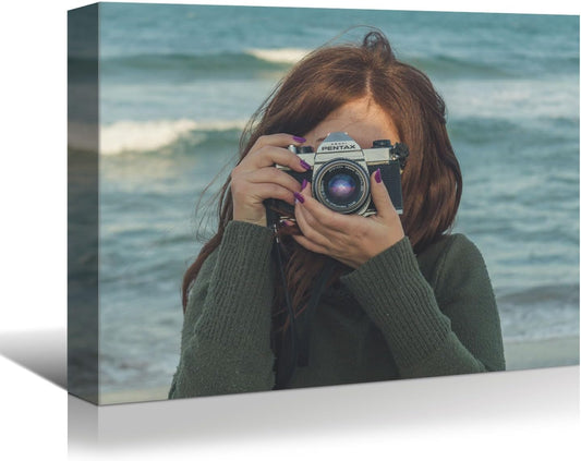 Laoife Custom Canvas Prints with Your Photos 46" x 36" Wall Art, Custom photos on Canvas, Customizable Image, portraits and more, Ideal for Office, Living Room, Bedroom Wall Decor