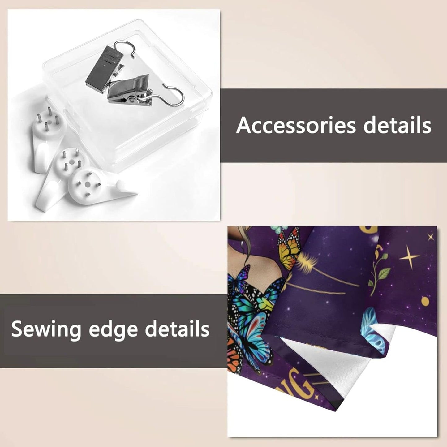 Inspirational Quote Tapestry She Remembered Who She Was And The Game Changed Positive Quotes Wall Decor,Uplifting Encouragement Gifts Inspirational Gift for Women Girls Tapestry for Bedroom 60"x50"