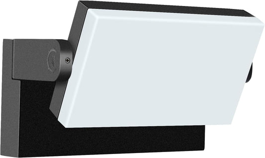 3CCT LED Outdoor Wall Lights, 4800LM, 360° Adjustable, 3 Color Modes, IP66 Waterproof, Security Wall Pack Flood Lights for Garage, Porch, Patio, Black