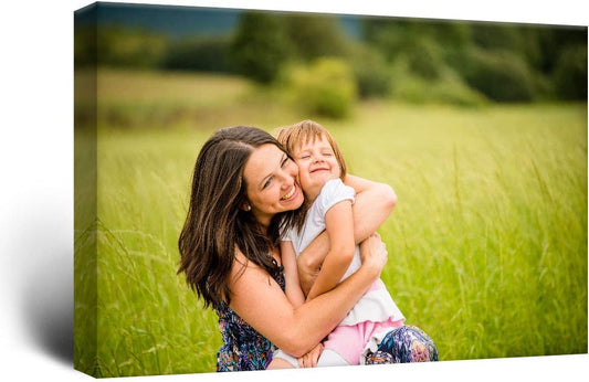 wall26 Custom Canvas Wall Art, Personalized Photo to Canvas - 24"x36"