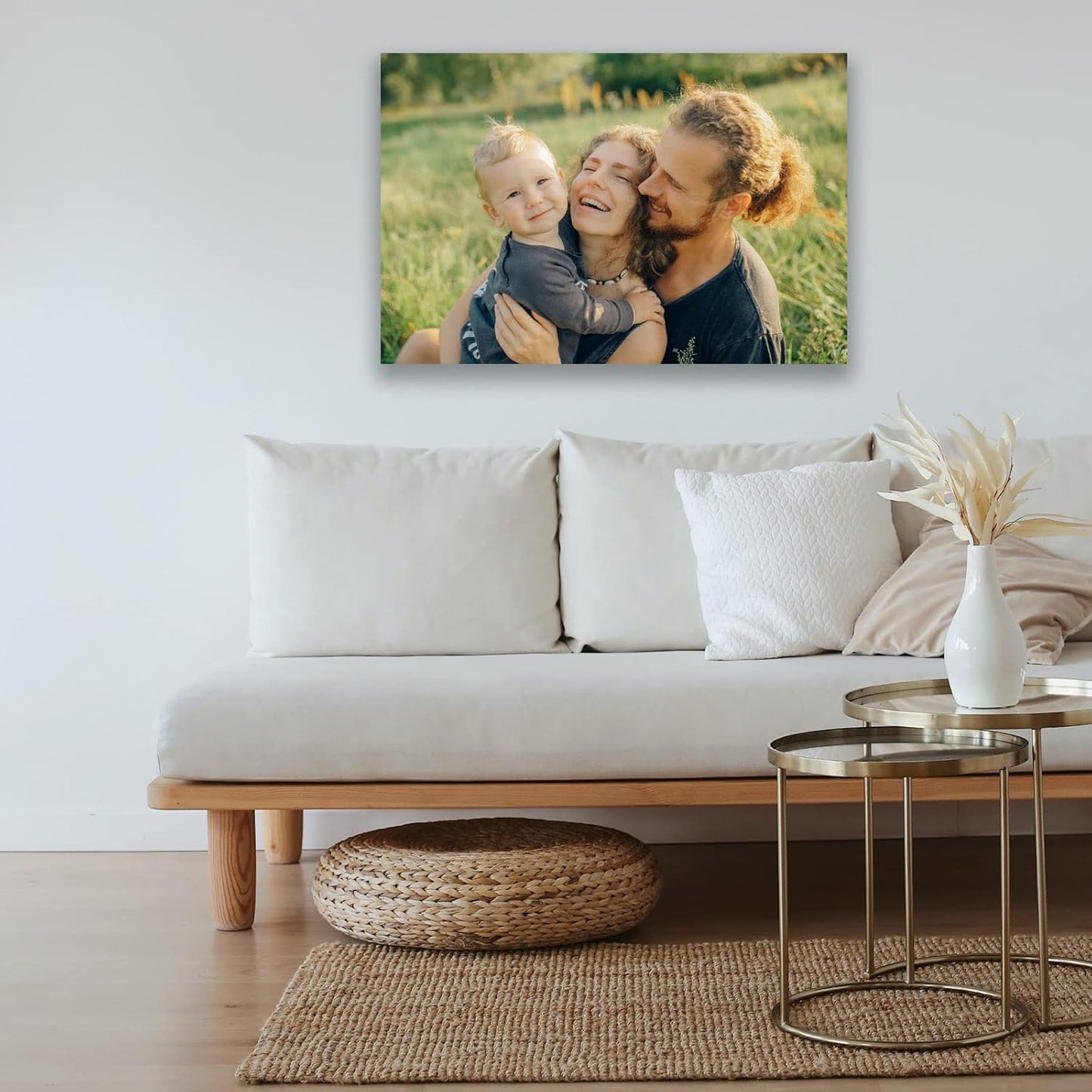 Custom Canvas Prints with Your Photos Custom Wall Art Personalized Canvas Pictures for Pet/Family Gifts for Mom/Men/Women (12'' W x 18'' H)