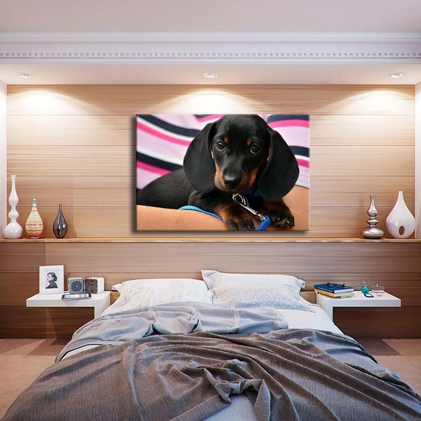 Laoife Custom Canvas Prints with Your Photos 30"x20", Canvas Photo Prints Custom, Personalized Canvas Wall Art for Office Home Bedroom Living Room Wall Decor, Gift for Father's Day Birthday Wedding