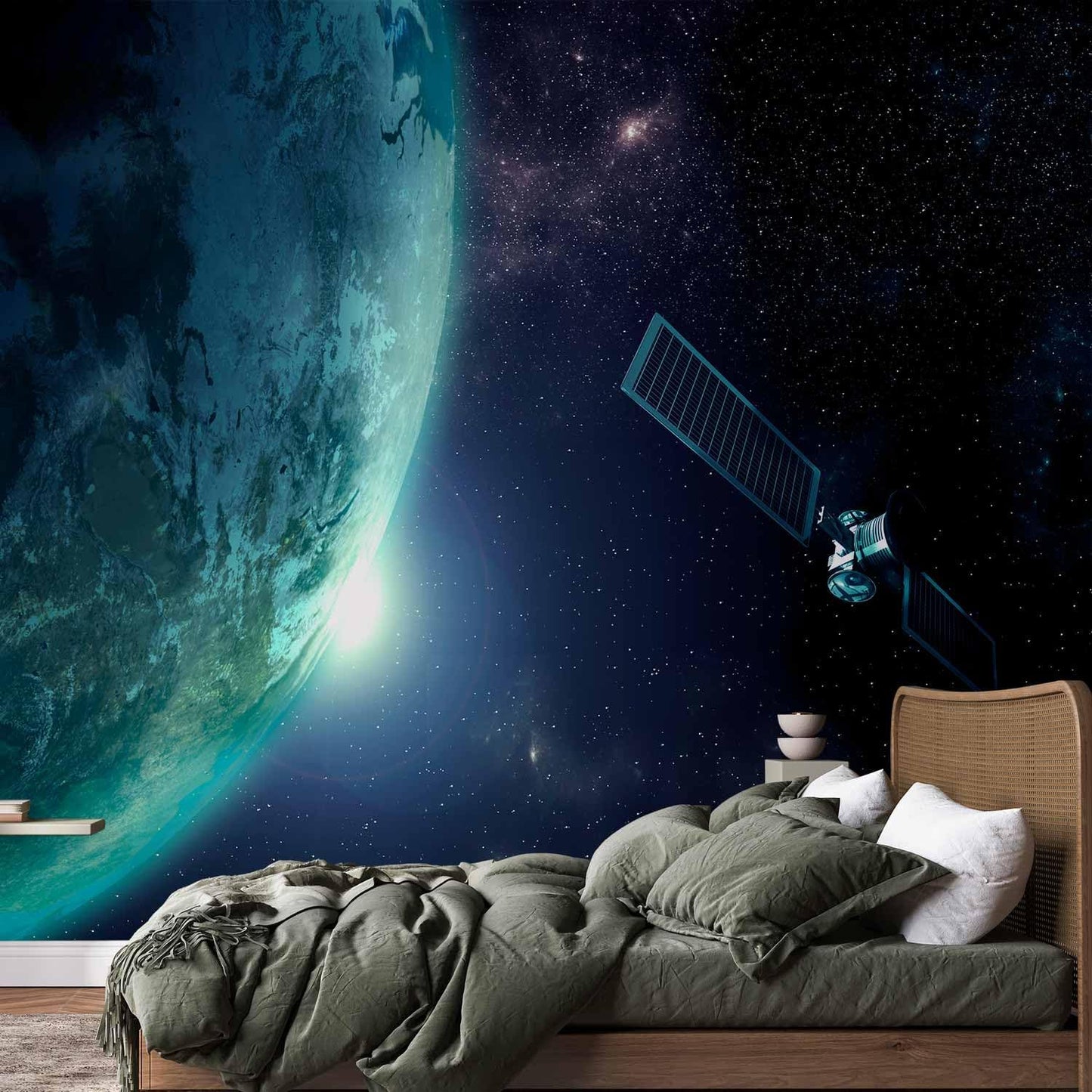 artgeist Premium Wall Mural Cosmos Galaxy 197x138 in - Non-Woven Wallpaper Fleece Wall Decor Photo Print Picture Image Design Home n-B-0007-a-c