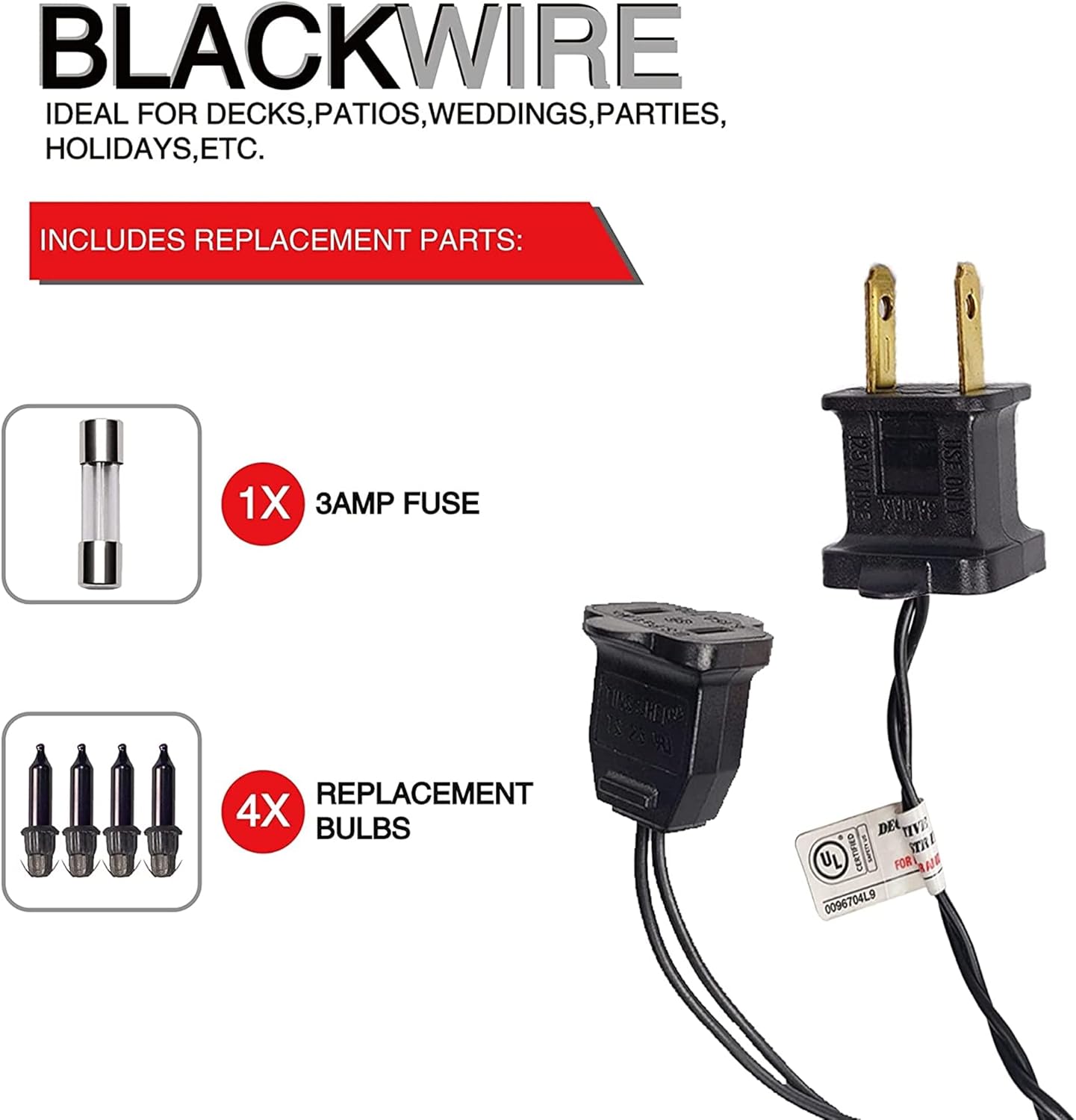 TW SHINE Orange Halloween Lights, 20FT 100 Count Incandescent Mini String Lights, Waterproof Halloween Decorations for Outdoor Indoor Patio Home Party Garden Yard Decor