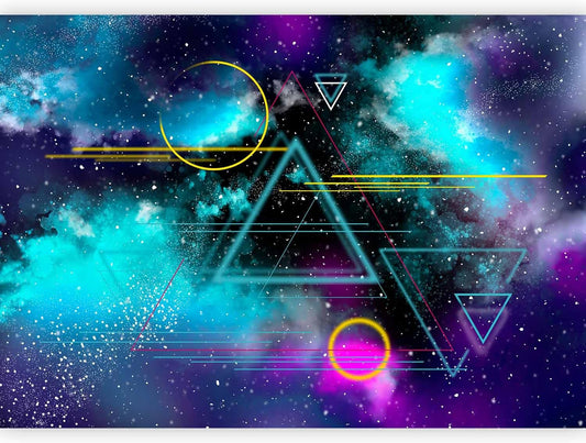 artgeist Wall Mural Galaxy 118x83 in - Non-Woven Wallpaper Fleece Wall Decor Photo Print Picture Image Design Home Mural Cosmos Galaxy Cosmonaut Astronaut a-A-10328-a-a