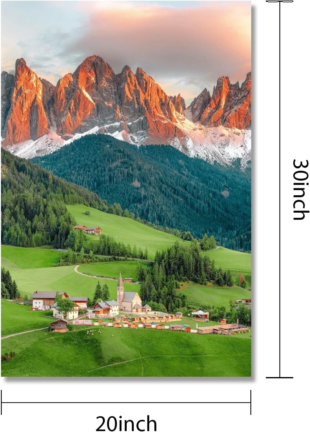 Canvas Prints With Your Photos, Custom Poster On Canvas (Unframed 20x30) Transform Your Photos Into Stunning Framed Wall Art Digitally Printed Photo To Canvas Ideal For Home Decor Gifts Keepsakes