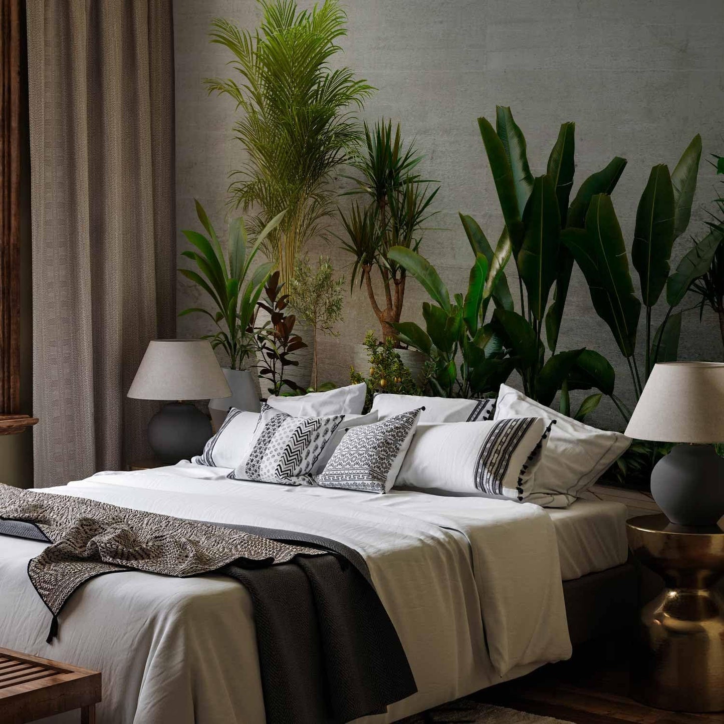 artgeist Premium Wall Mural Nature 157x110 in - XXL Non-Woven Wallpaper Fleece Wall Decor Photo Print Picture Image Design Botanics Plants 3D Effect b-B-0600-a-a