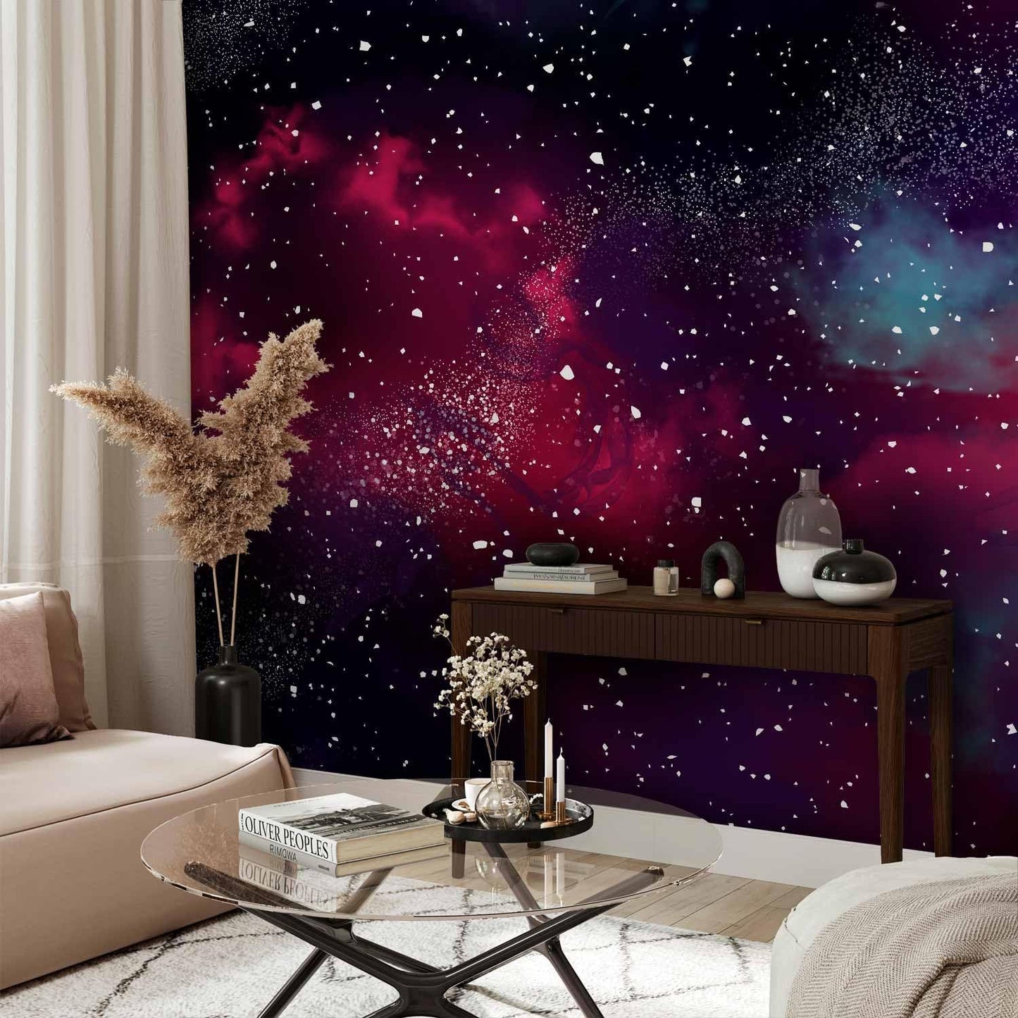 artgeist Premium Wall Mural Space 118x83 in - Non-Woven Wallpaper Fleece Wall Decor Photo Print Picture Image Design Home Mural Galaxy Universe Cosmos Sky a-A-10326-a-a