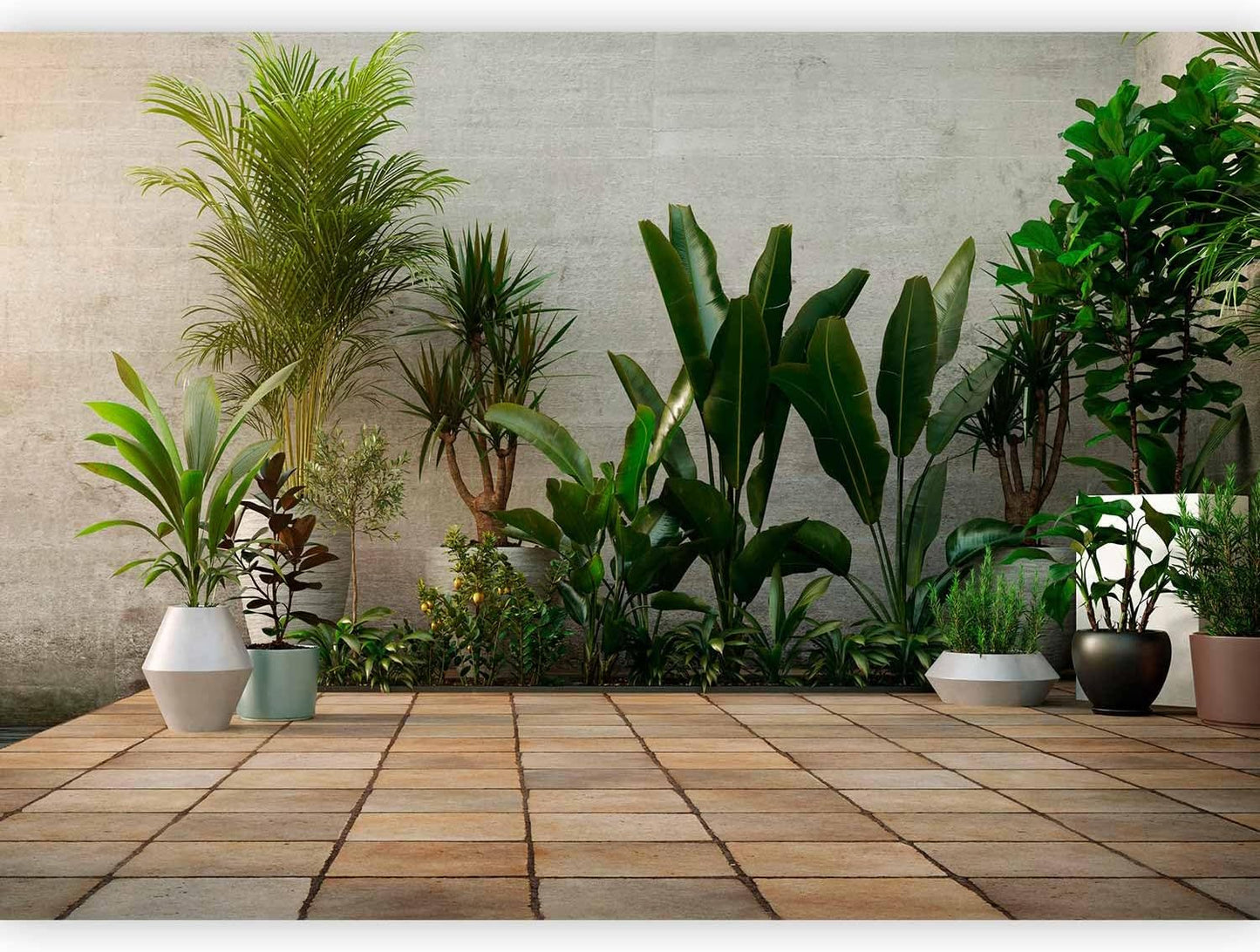 artgeist Premium Wall Mural Nature 79x55 in - XXL Non-Woven Wallpaper Fleece Wall Decor Photo Print Picture Image Design Botanics Plants 3D Effect b-B-0600-a-a