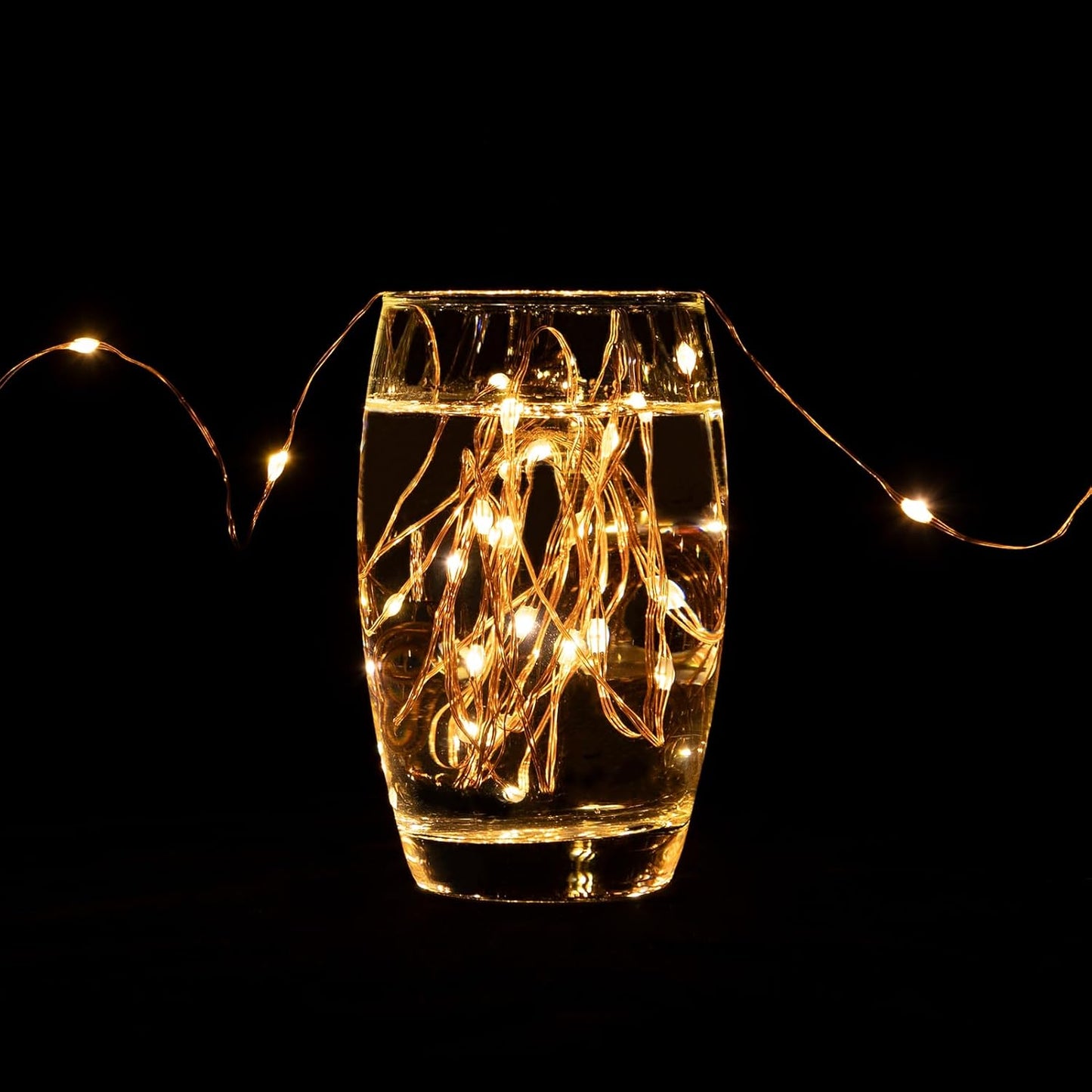 Solar String Lights for Outside,2Pack 66FT 200 LEDs Solar Fairy Lights,Waterproof 8 Modes Button Outdoor String Light for Patio Garden Backyard Tree Wedding Christmas,Copper Wire,Warm White