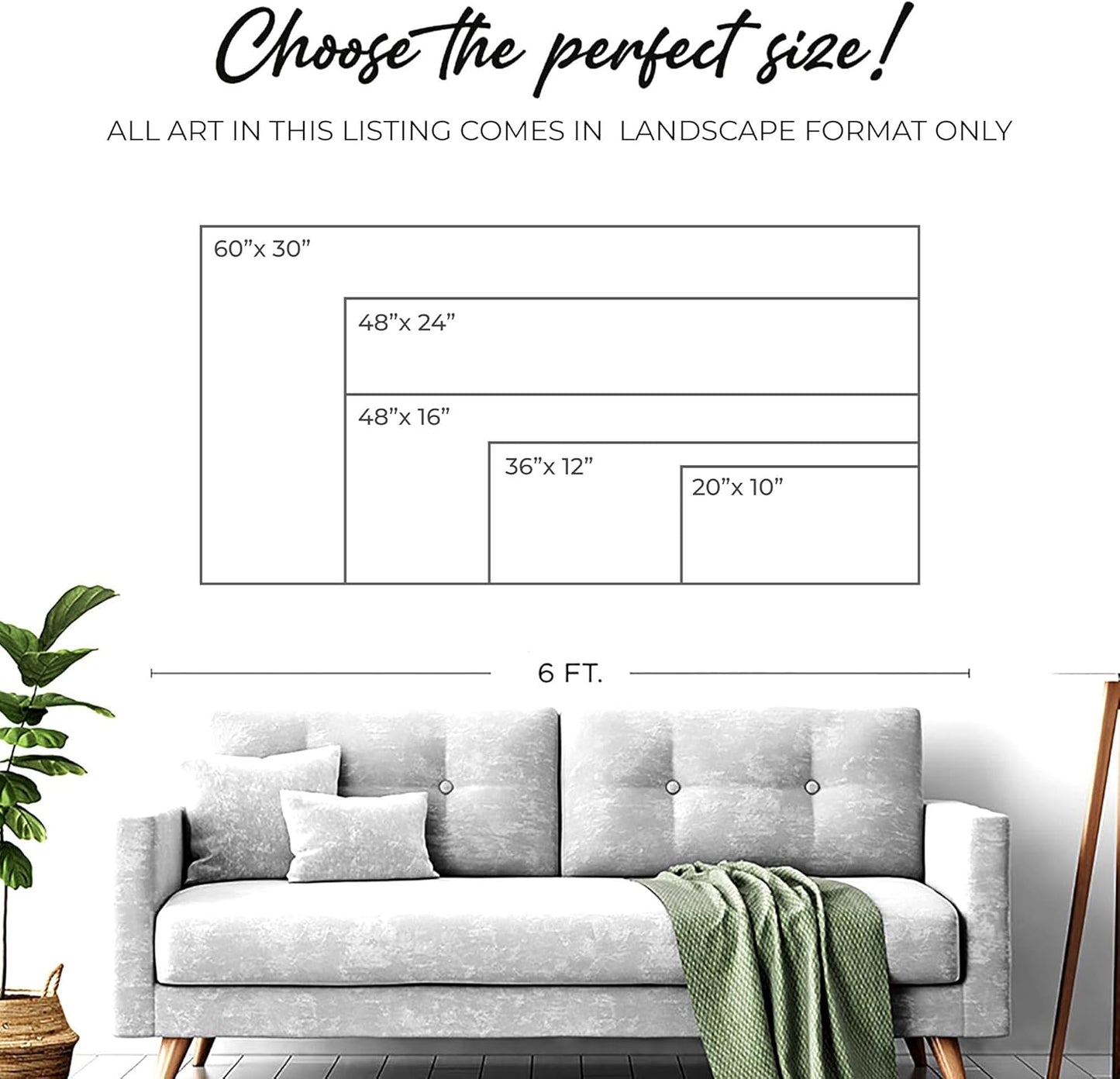 Tailored Canvases Gothic Family Wall Decor - Personalized Grunge Vintage Skeleton Room Decor for Home, Halloween Lovers, Men & Women for Bedroom, Living Room - Goth Spooky, Custom Couple Name, 60"x30"